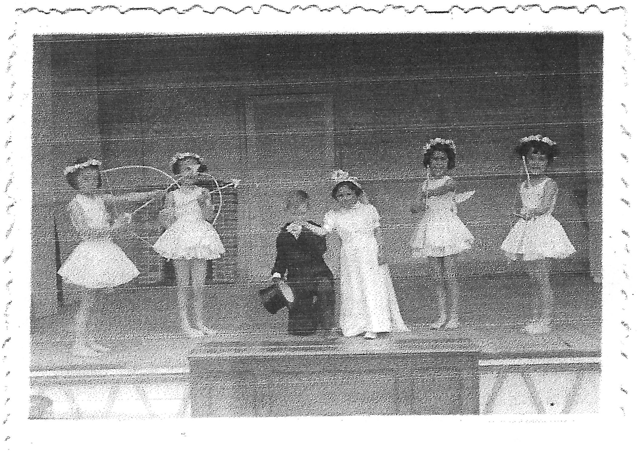 Le Ballet - lors d'un spectacle en 1951